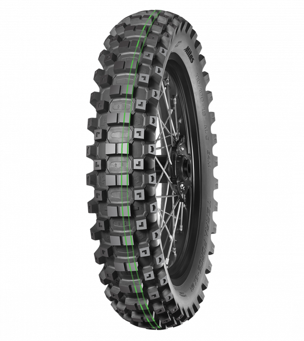 120/90 -18 65M TERRA FORCE-EX MH SUPER SOFT  TT (2 rayas verdes)