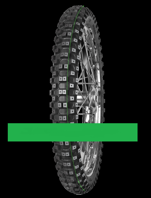 90/90 B21 54R ENDURO TRAIL-RALLY SUPER LIGHT  MH TT (Raya verde) M+S